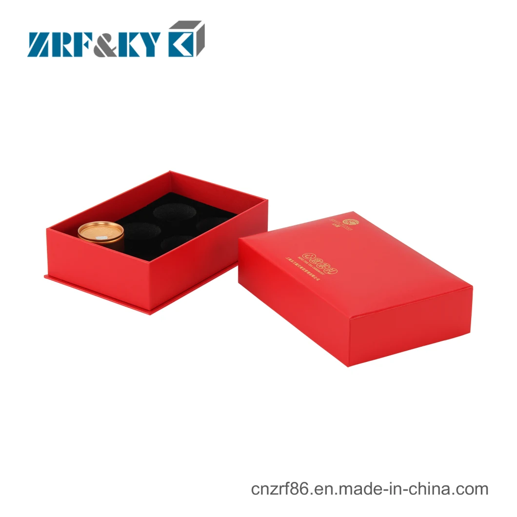 Custom Luxury Special Paper Gift Tea Tin Bags Packaging Boxes