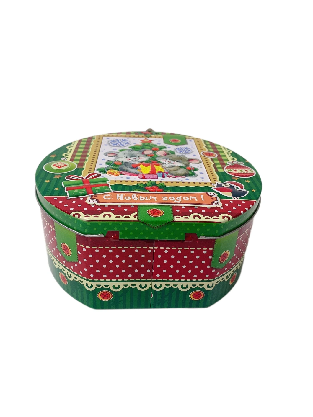 Hot Sale Round Gift Tin Box Lunch Tin Box Perfume and Cosmetic Tin Cans Metal Box Packaging Tin Box Tin Packaging
