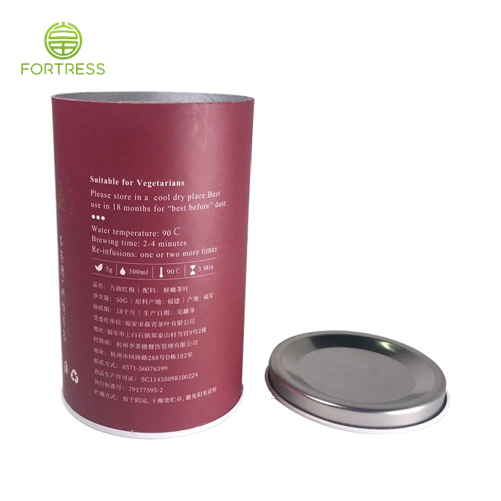 Customized Tin Lid Packaging Tea Box