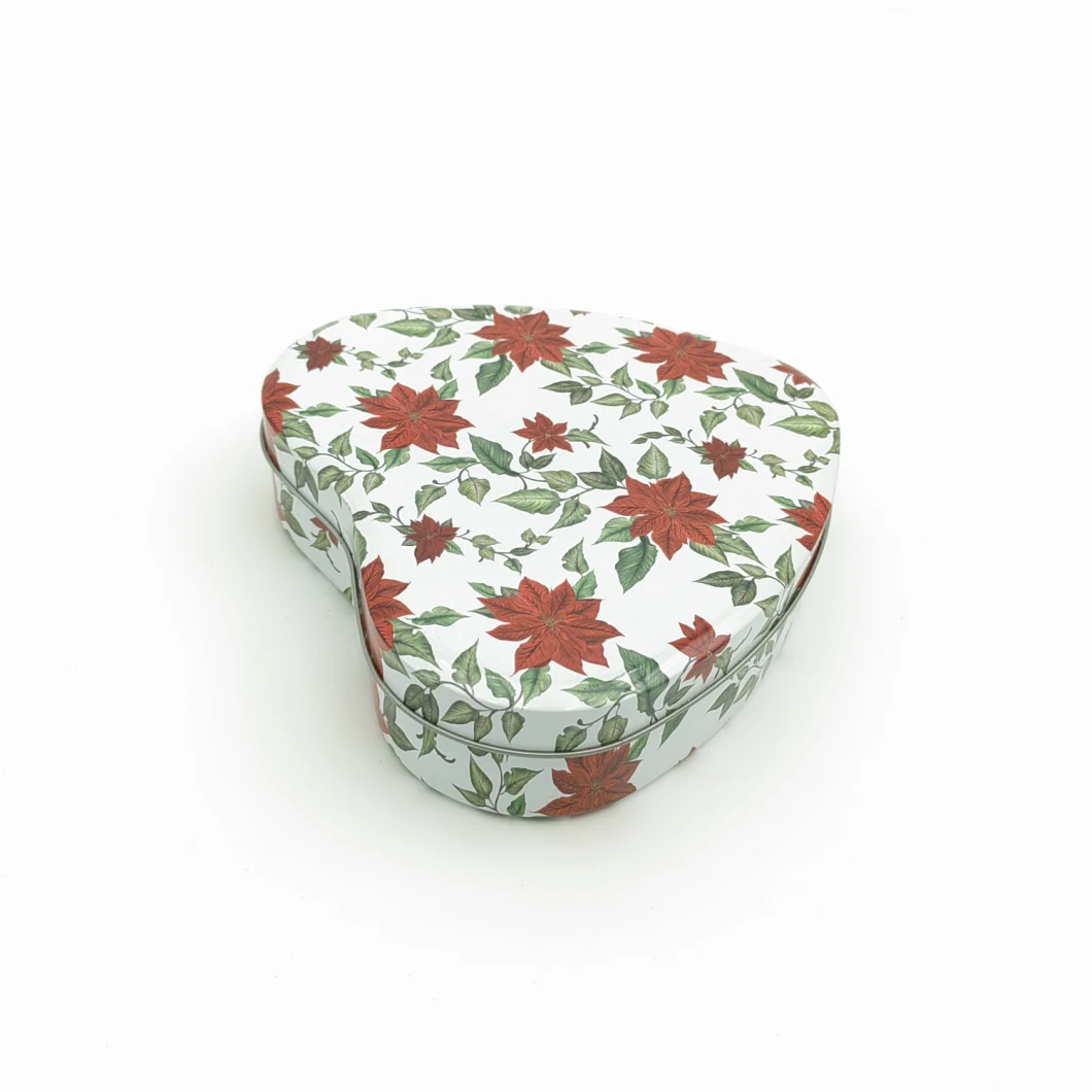 Heart-Shaped Tin Case Manufacturers Customized Creative Chocolate Packaging Iron Box Candy Tin Box